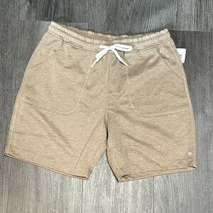 Kenneth Cole Men's Beige Athletic Shorts